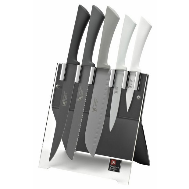 Grey knife hot sale block set