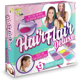 FabLab Hair Flair Deluxe Kids Hair Chalks & Accessories Set