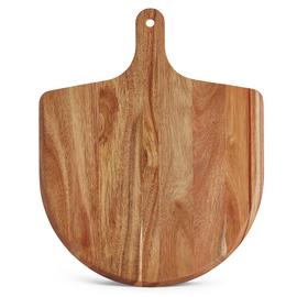 Habitat Industrial Wooden Pizza Board and Cutter Set