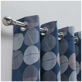 Habitat Skandi Spot Fully Lined Eyelet Curtains