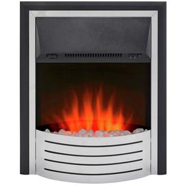 Glen Fulford 2kW Contemporary Inset Fire - Stainless Steel