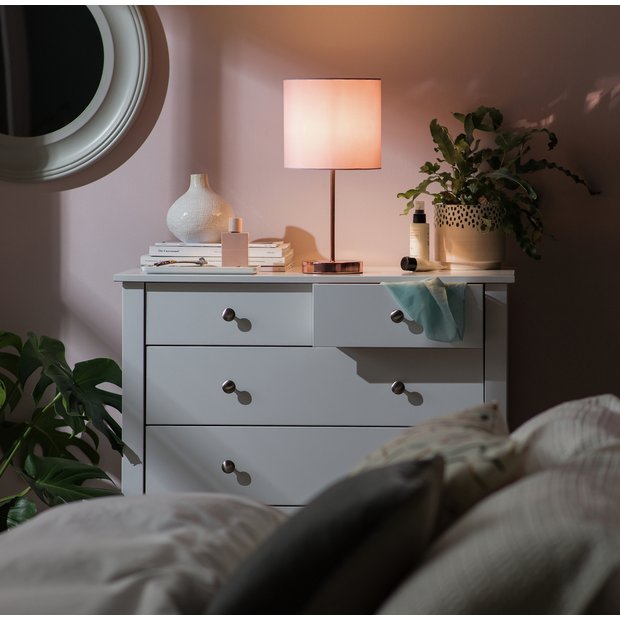 Rose gold lamp sales argos