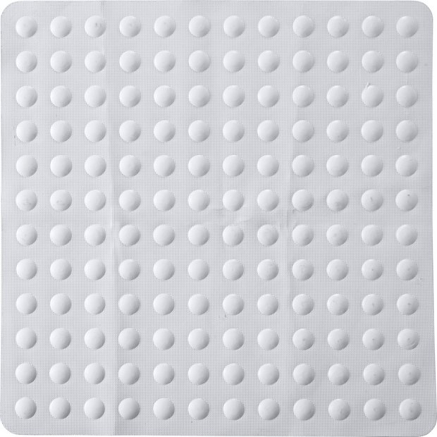 Buy Argos Home Rubber In Shower Bath Mat White Bath Mats