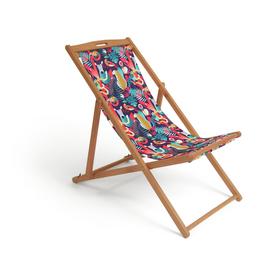 Habitat Wooden Deck Chair - Global Market