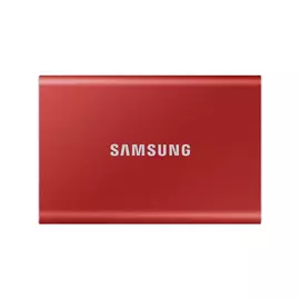 Samsung T7 USB 3.2 Gen 2 2TB Portable SSD - Red