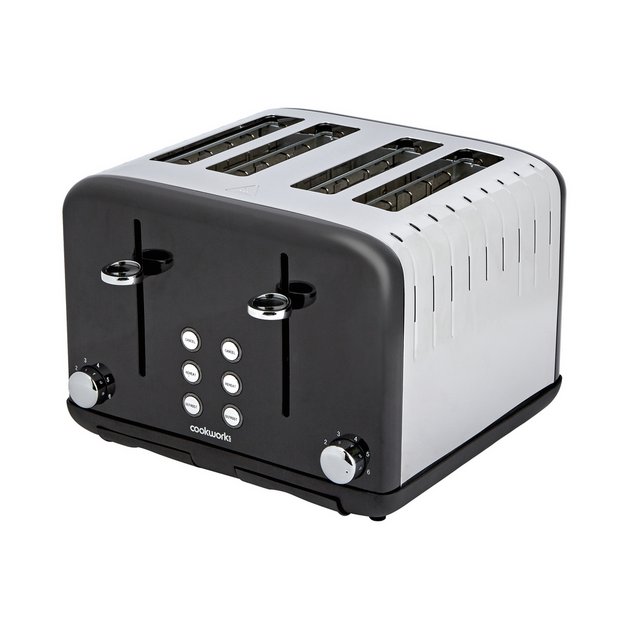 Argos red toaster sale