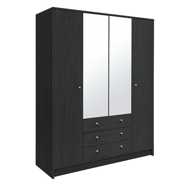 Black oak deals wardrobe