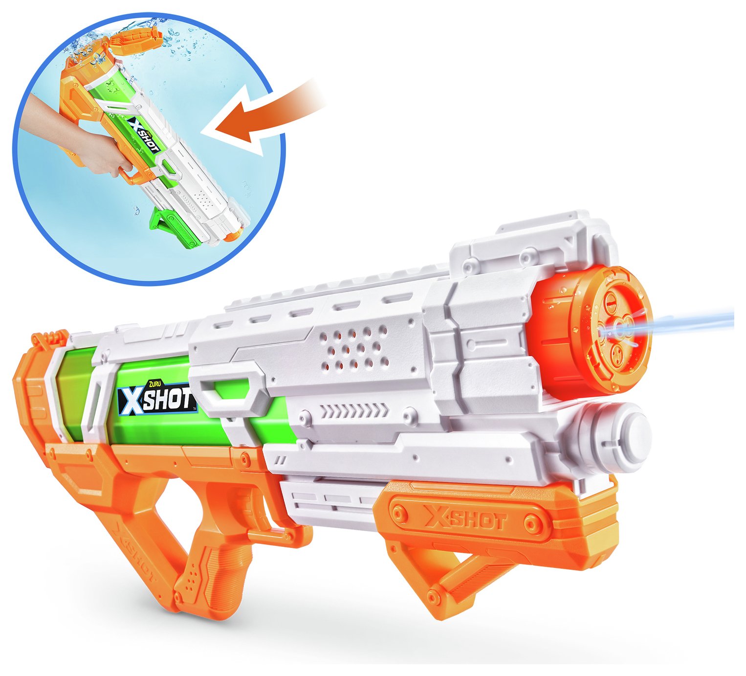 ZURU XSHOT Water Fast-Fill Epic Water Blaster
