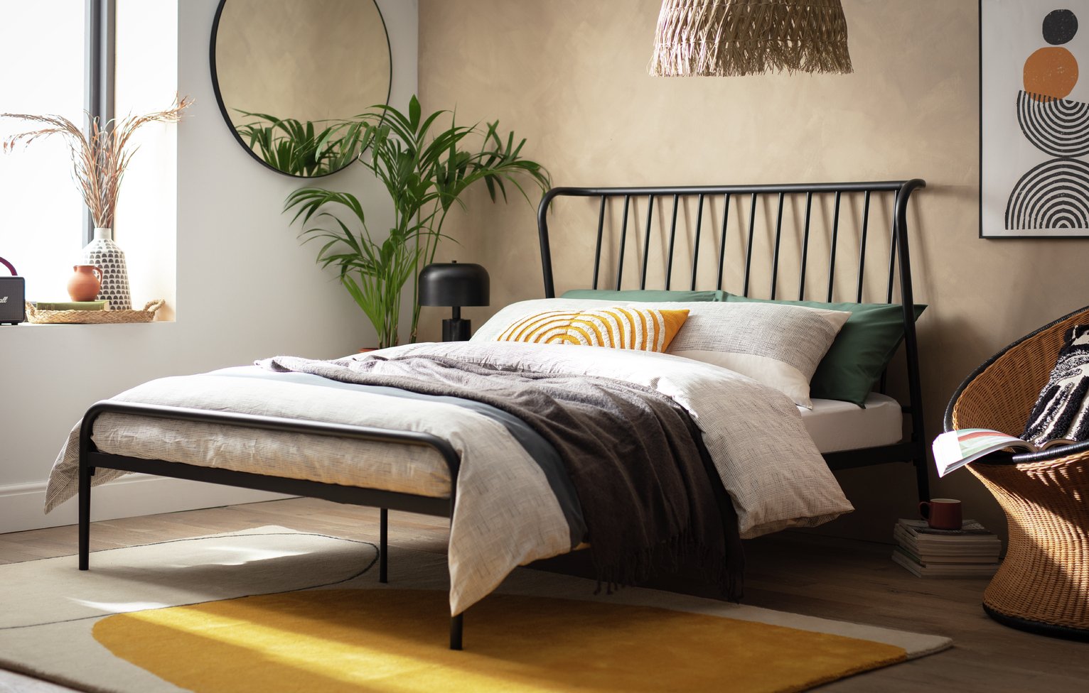 Habitat Kanso Metal Bed Frame