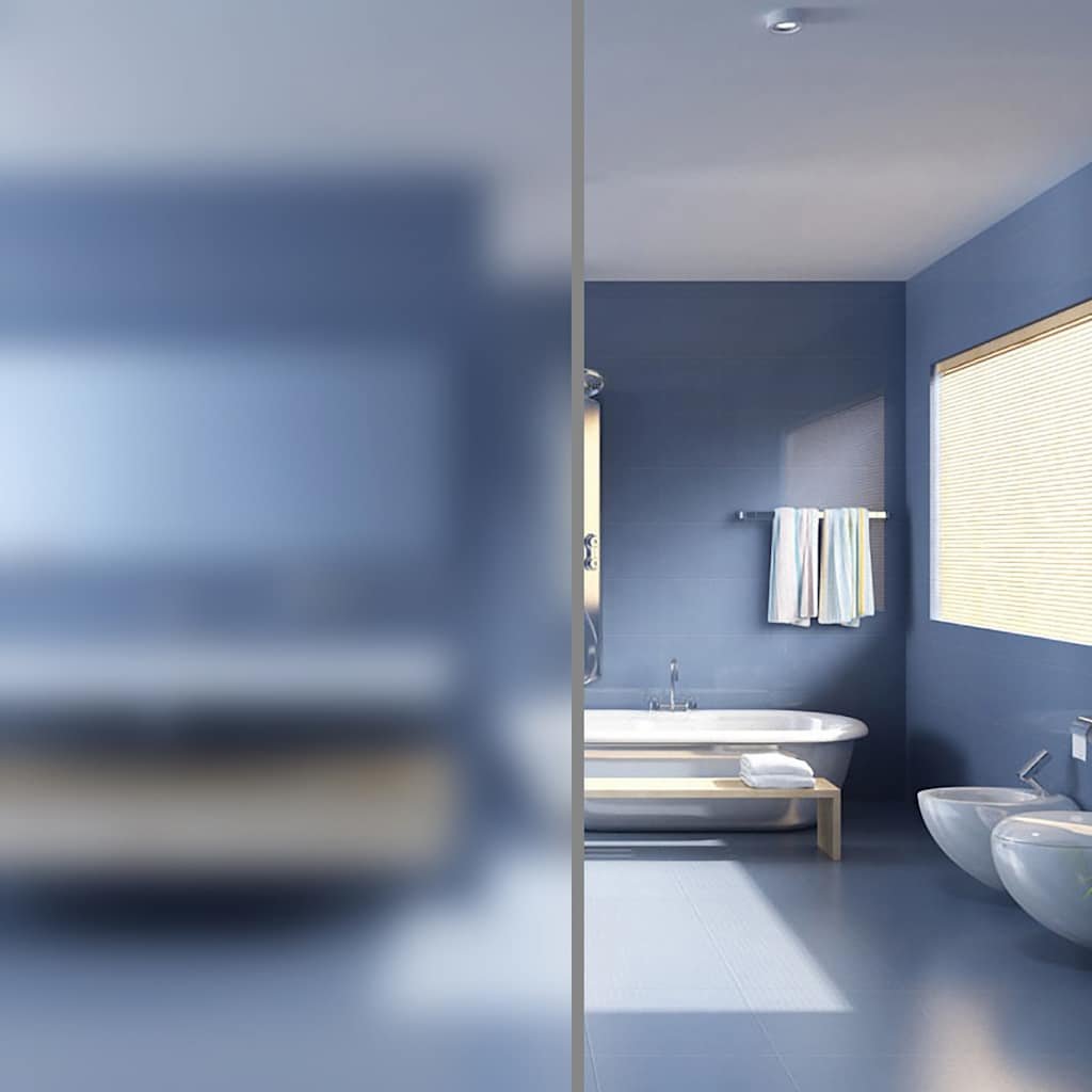 Walplus PVC Window Film Frosted - Frosted Grey - 90 x 500 cm