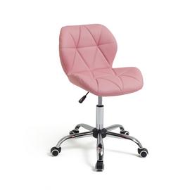 Argos Home Boutique Faux Leather Office Chair - Pink