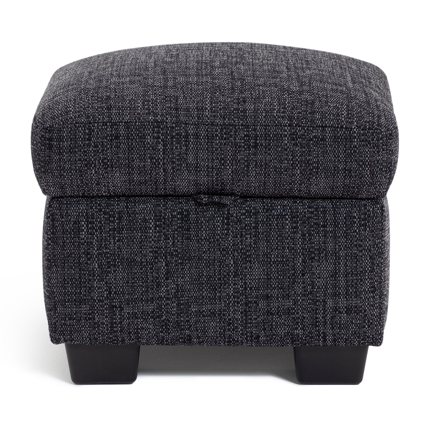Argos Home Lisbon Storage Footstool - Charcoal