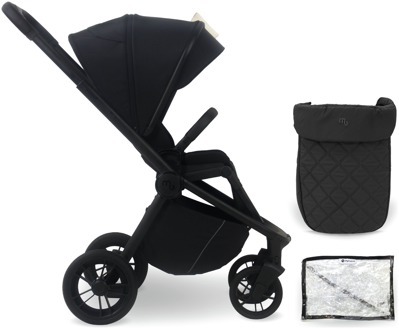 My Babiie MB450 Pushchair Black