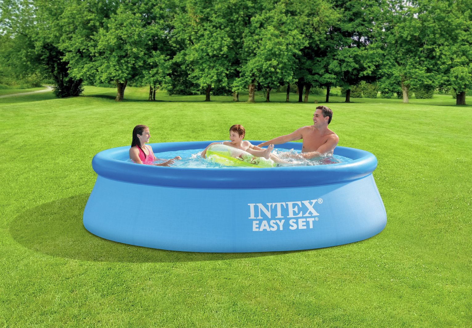 Intex 10ft Easy Set Large Paddling Pool - 3853L
