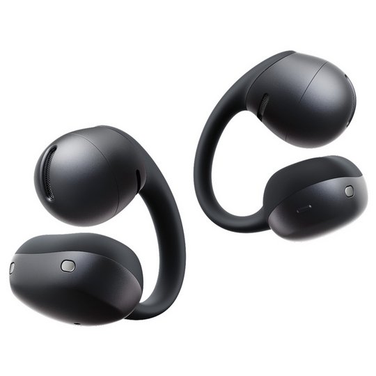 Shokz OpenDots Air Open-Ear True Wireless Earbuds - Black