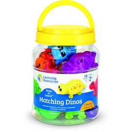 Learning Resources Snap-n-Learn Matching Dinos Activity Set