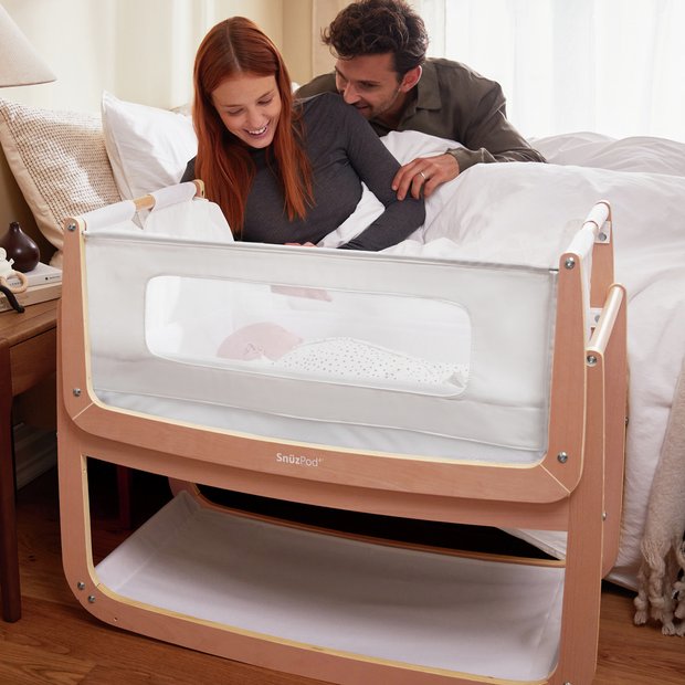 Buy SnuzPod 4 Bedside Crib Natural Cribs and moses baskets Argos