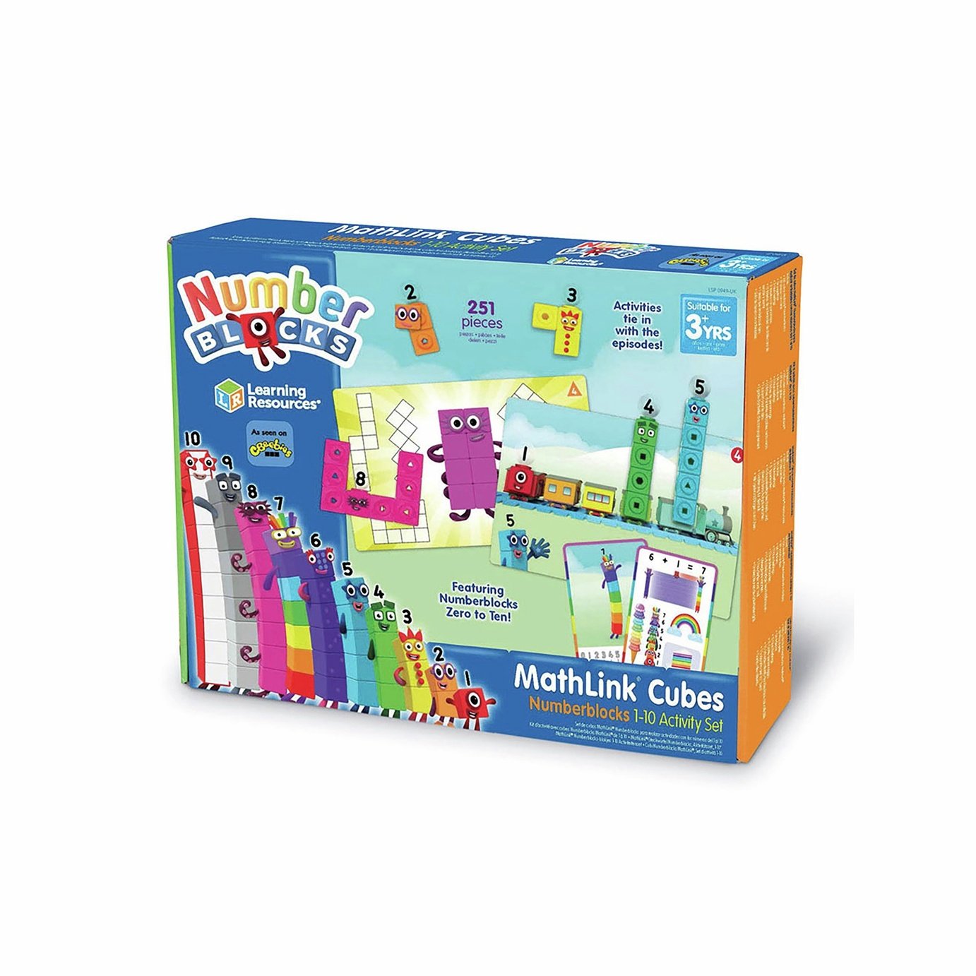 Numberblocks MathLink Cubes 1-10 Activity Set