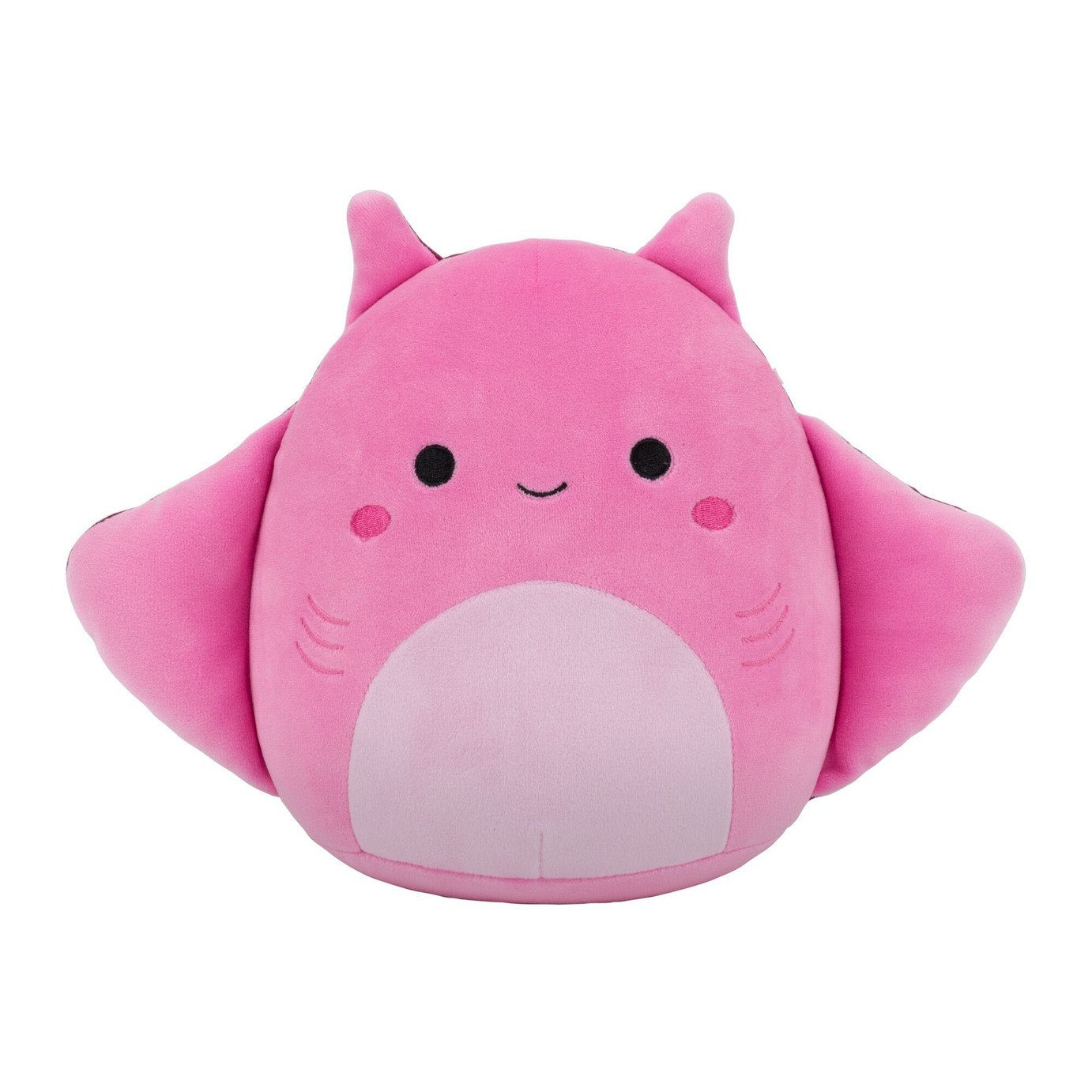 Squishmallows Original Ambika the Pink Manta Ray 7.5-Inch Plush Toy