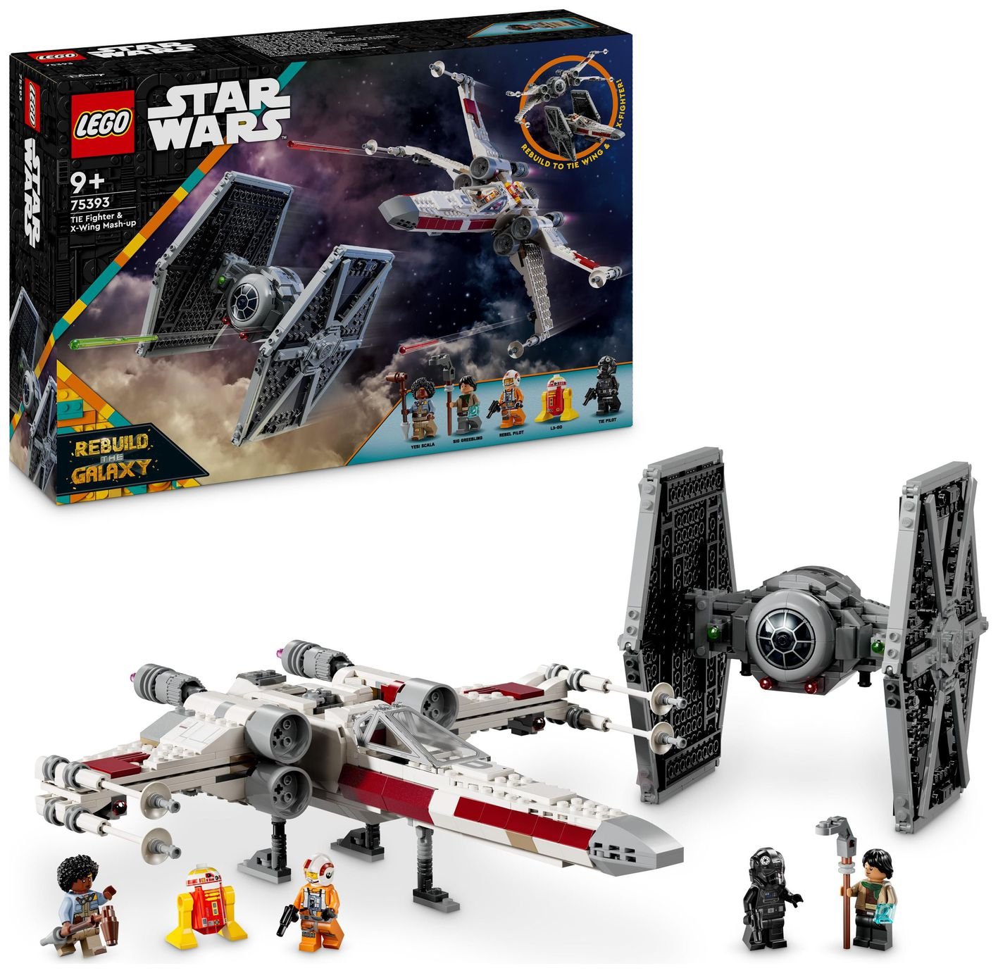 LEGO Star Wars TIE Fighter & X-Wing Mash-up Set 75393