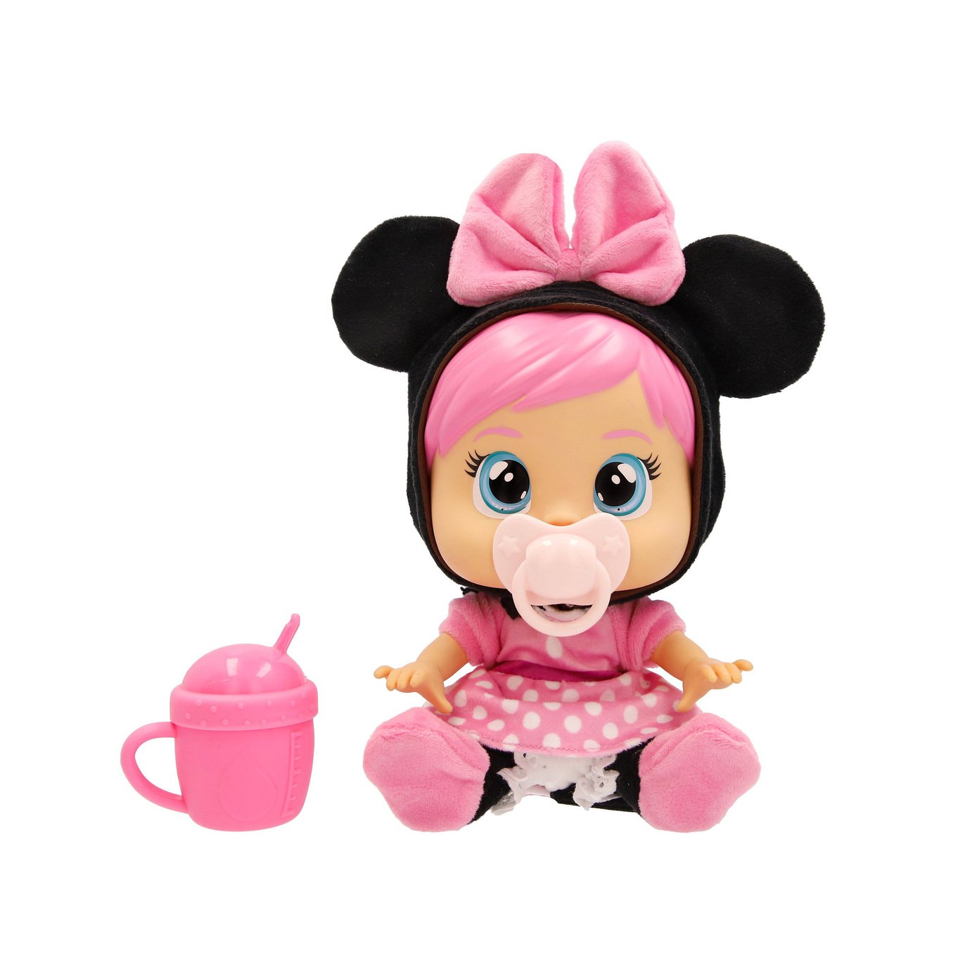 Disney Minnie Cry Babies Loving Care 28cm Plush Toy