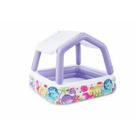 Intex 5ft Sun Shade Kids Paddling Pool - 295L