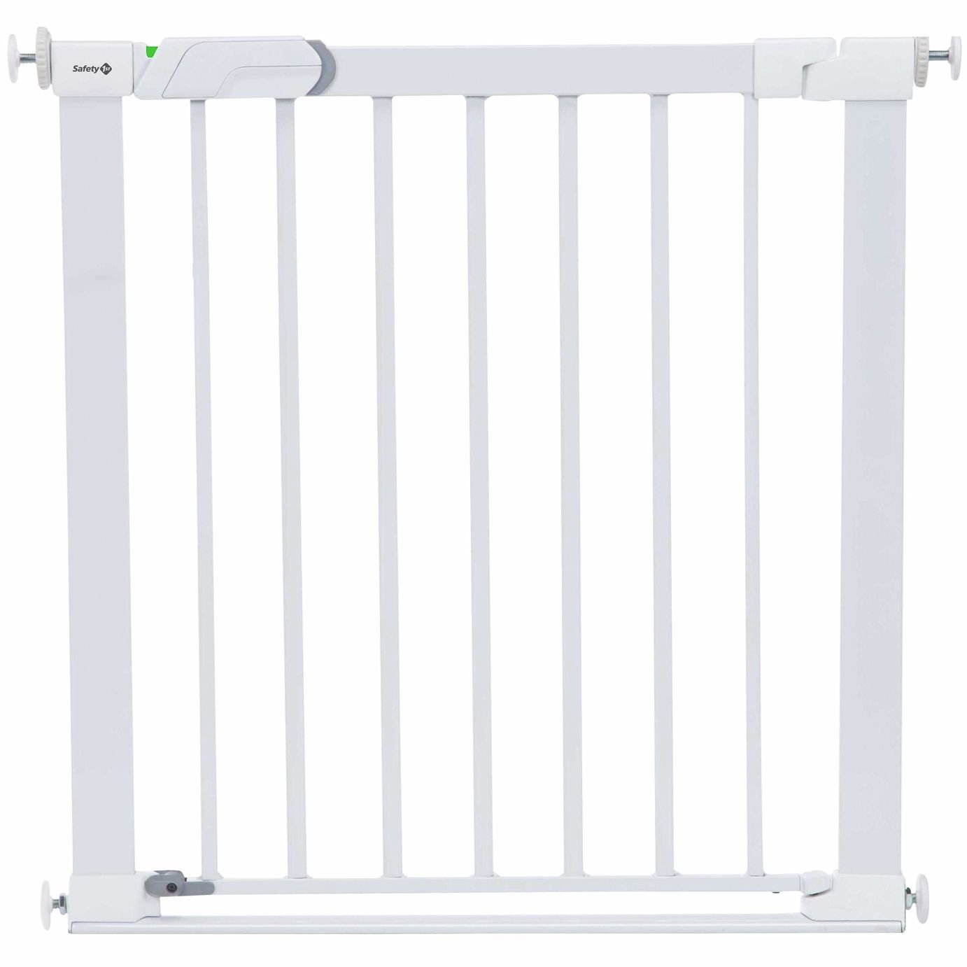 Safety 1st Flat Step Pressure Fit Safety Gate - White