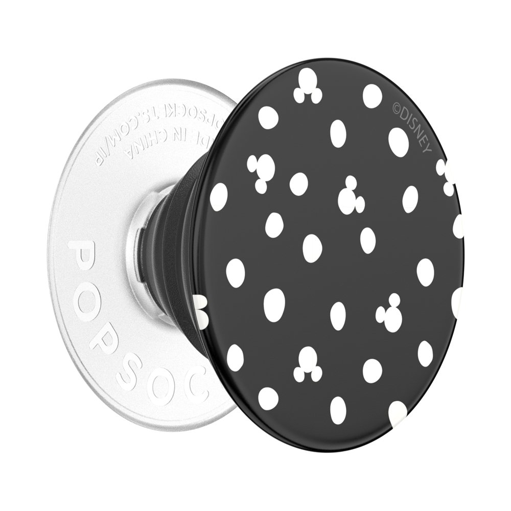 PopSockets PopTop - Mickey Polka Dot Black