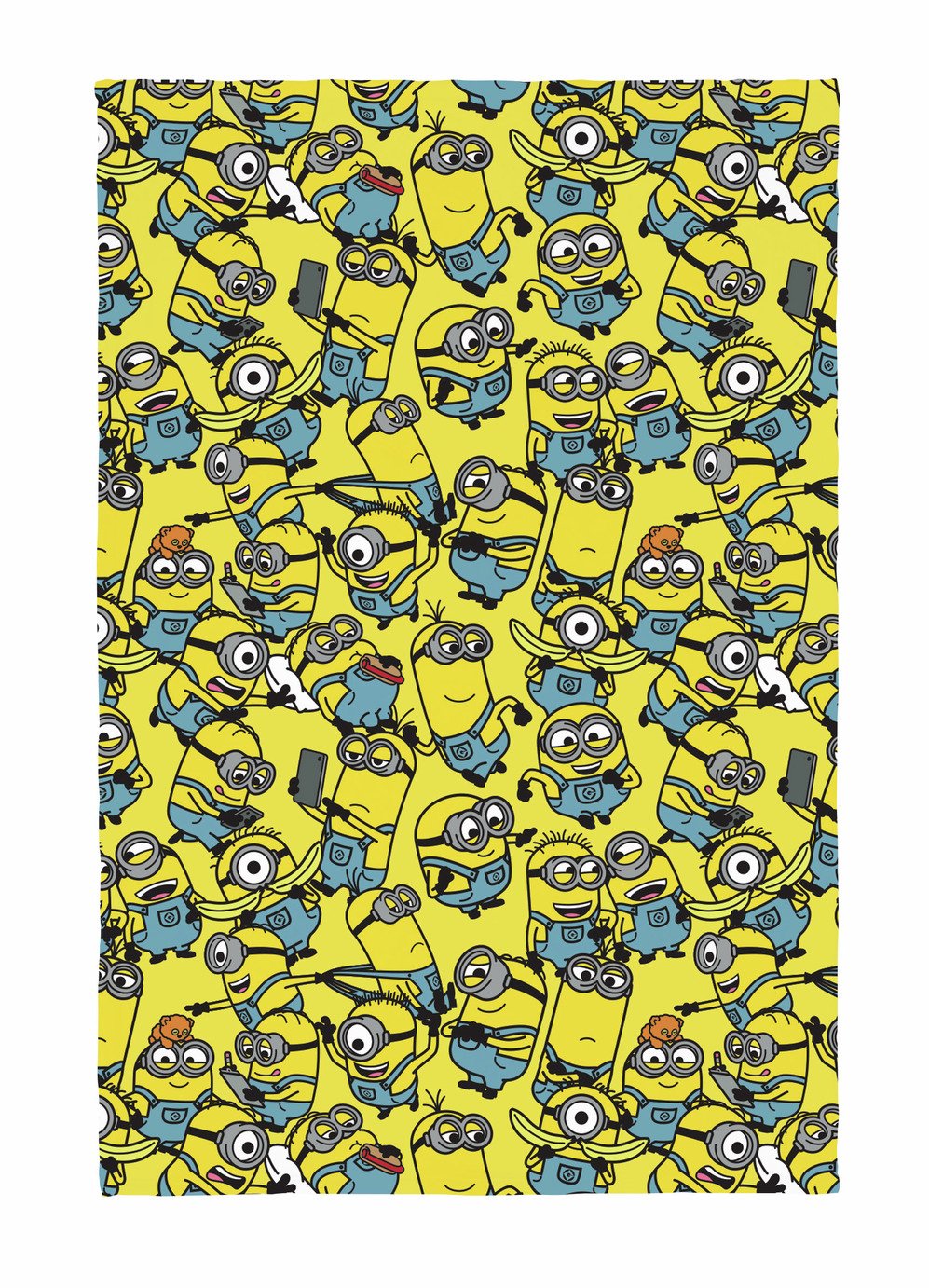 Minions Throw - Yellow - 150x100cm