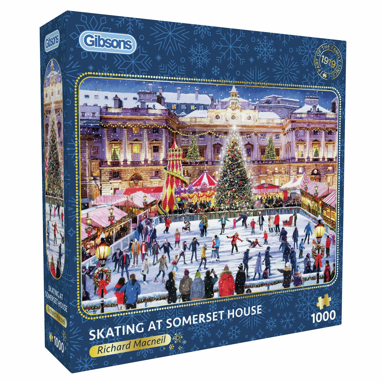 Gibsons Skating at Somerset House 1000 Pieces Jigsaw Puzzle