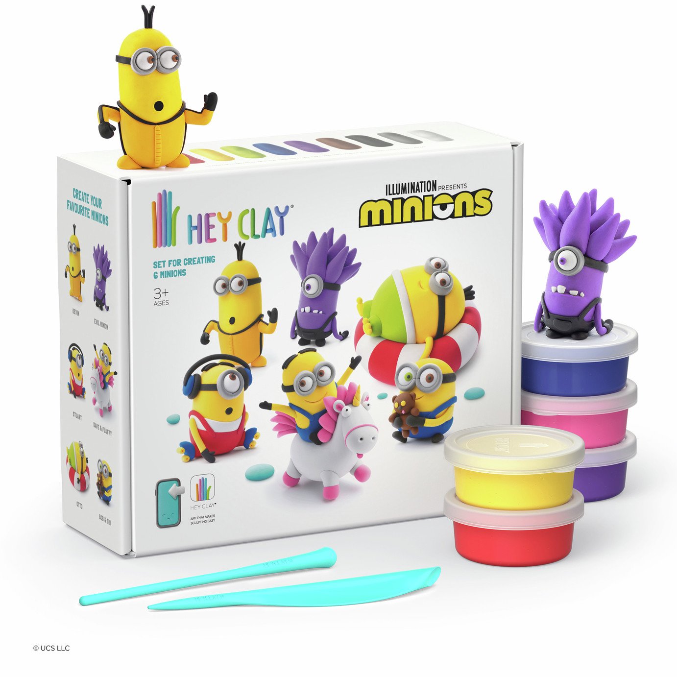 Hey Clay Sculpting Minions Slime Kit