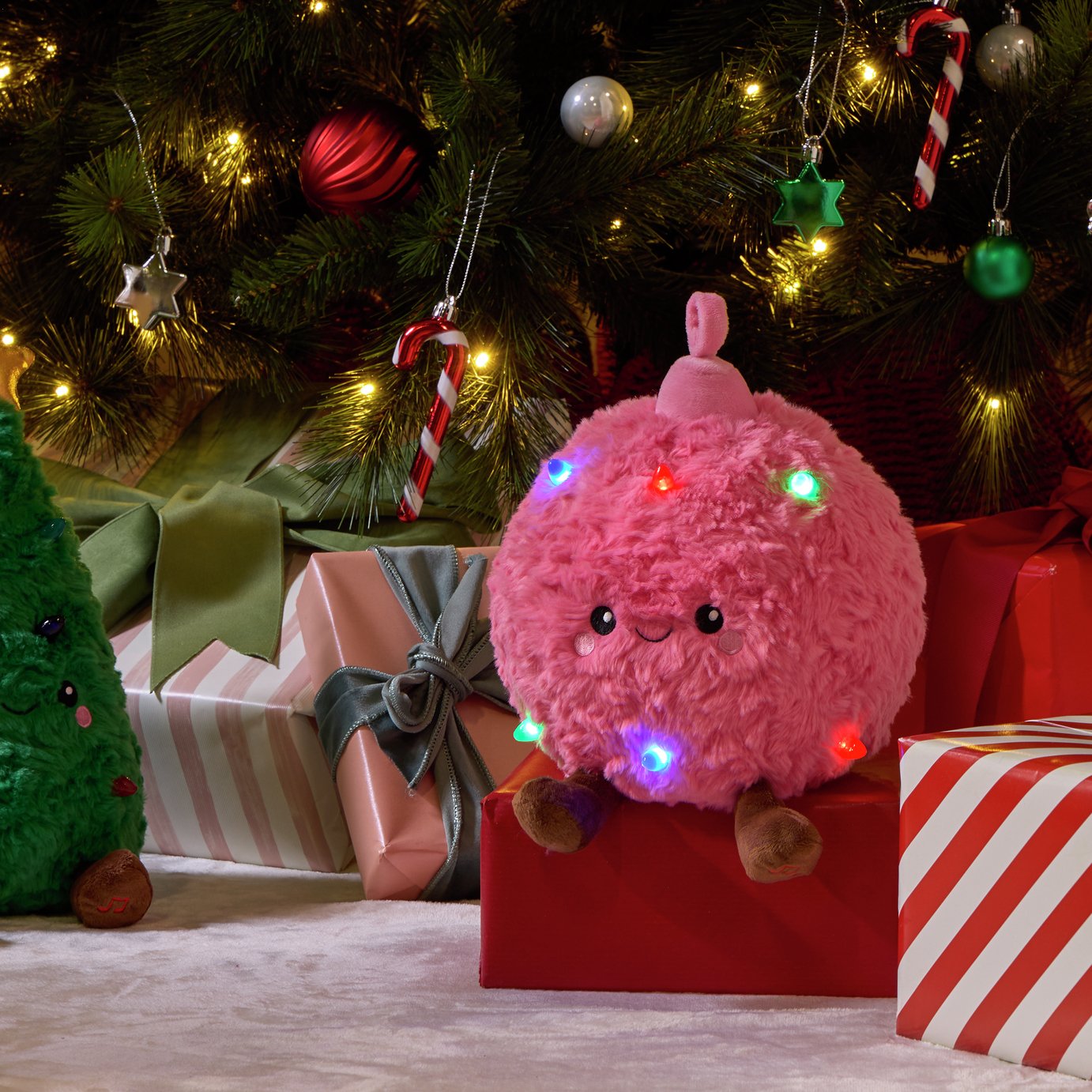 Argos Home Animated Bauble Soft Toy