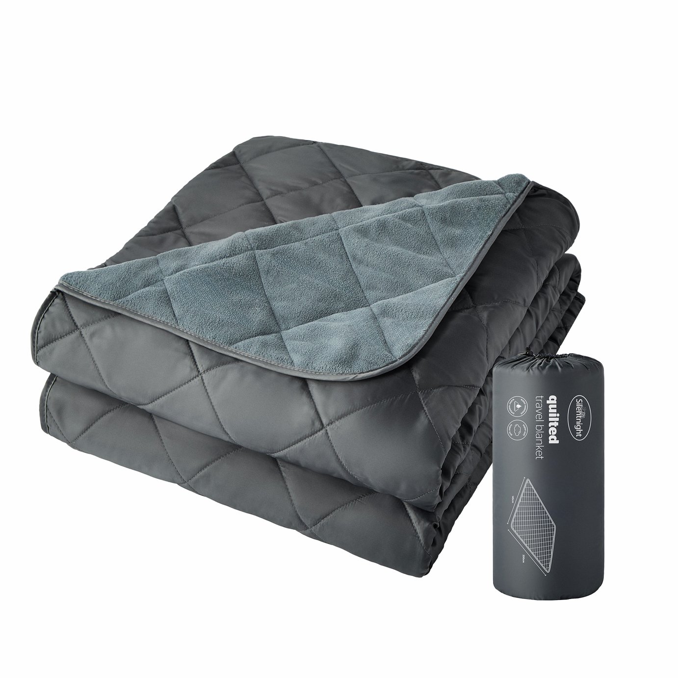 Silentnight Quilted Travel Blanket