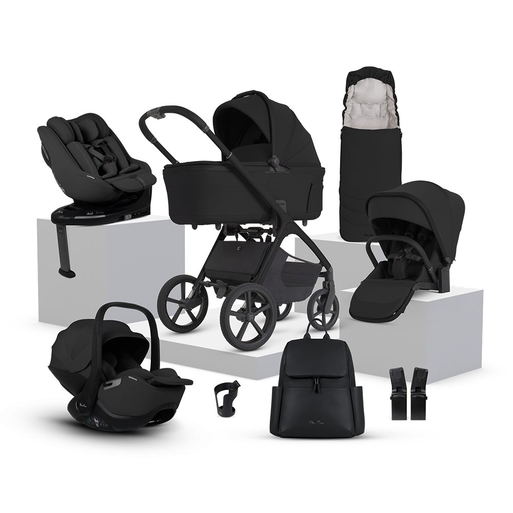 Silver Cross Cove 2 Ultimate 360 Family Bundle - Onyx & Iconic Black