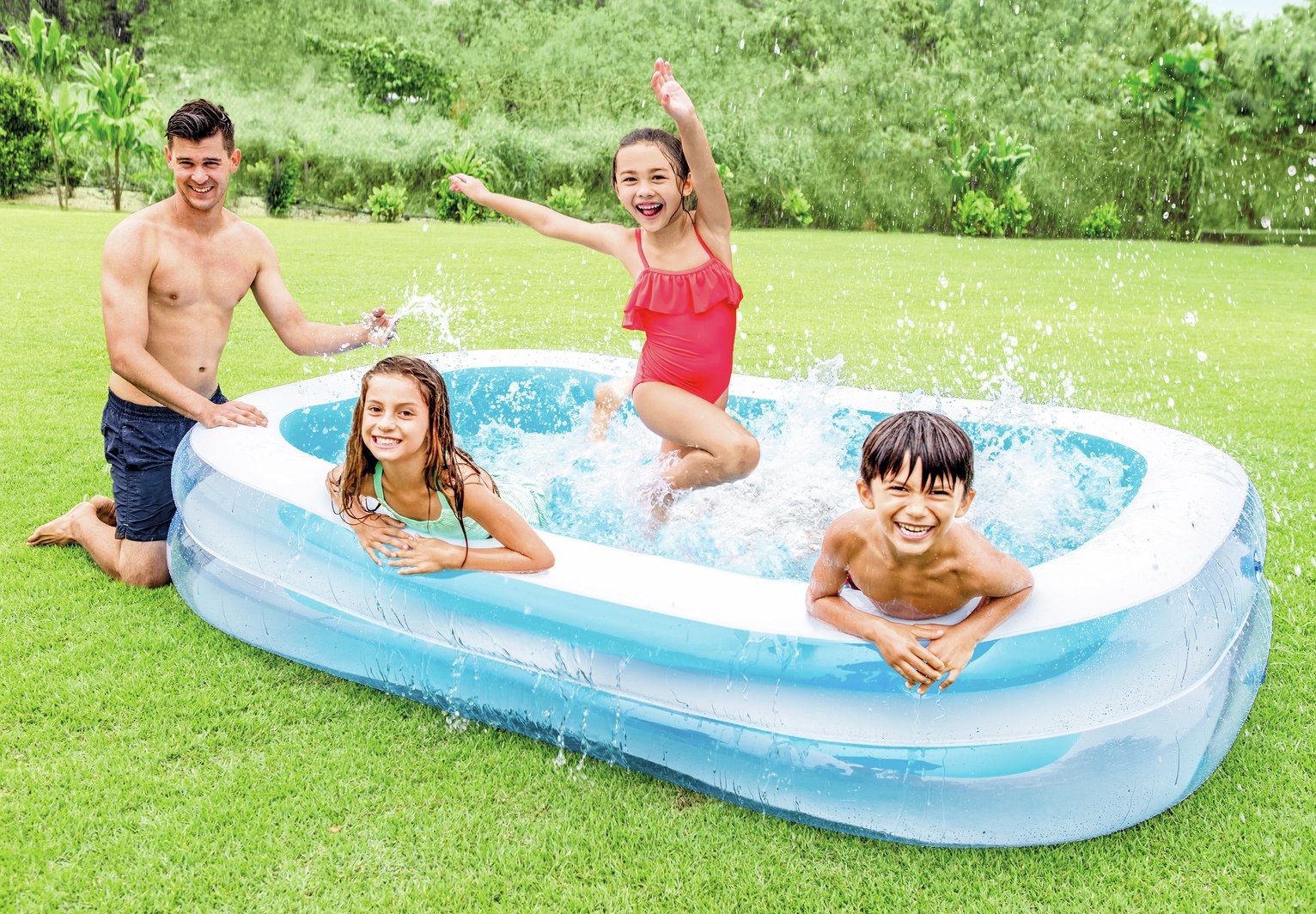 Intex 8.5ft Swim Center Large Family Paddling Pool - 770L