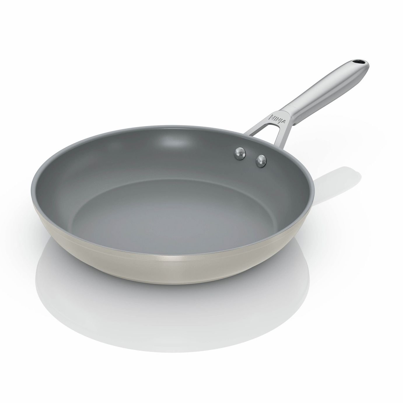 Ninja Ceramic Pro 24cm Aluminium Frying Pan - Stone