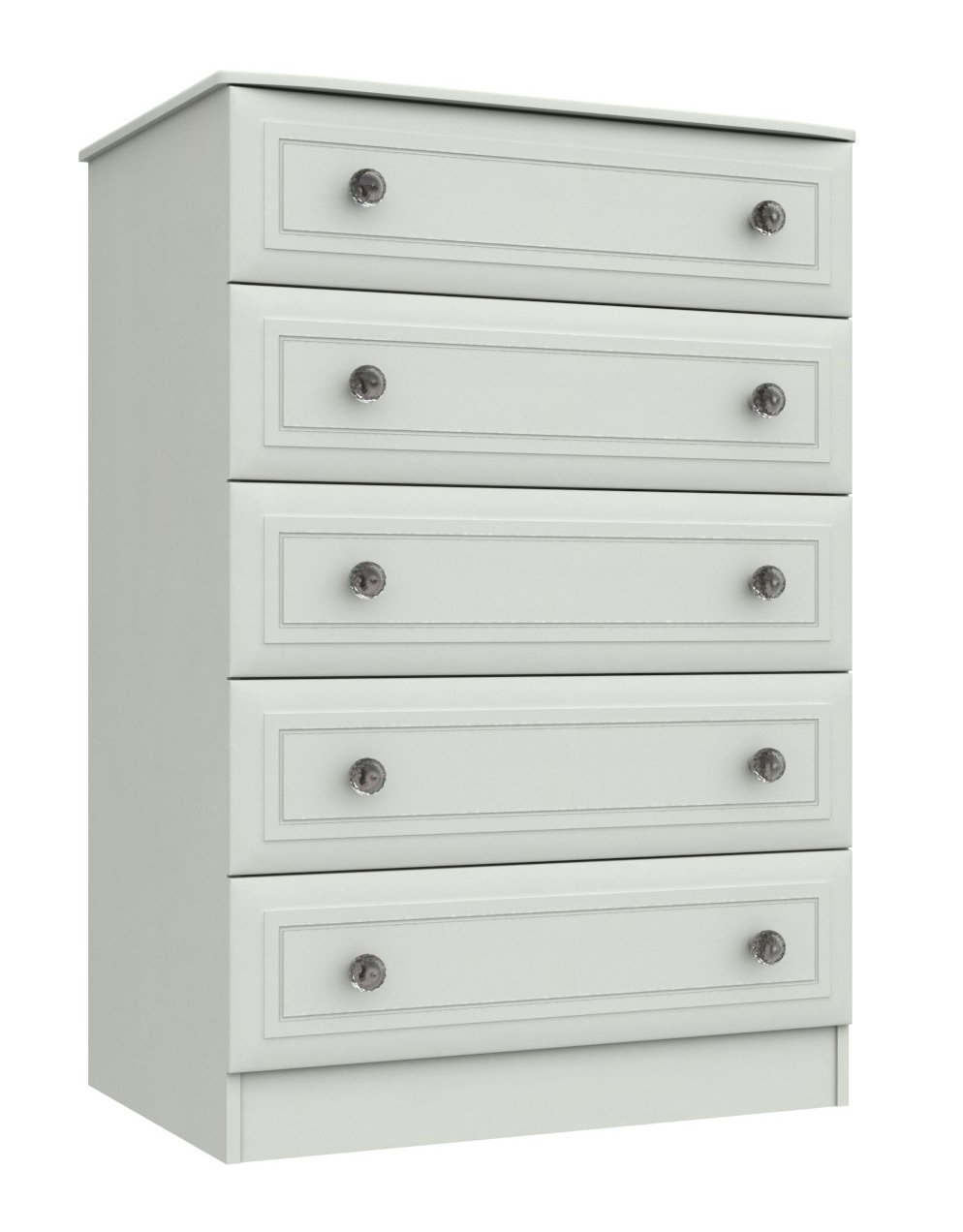 Rendlesham 5 Drawer Chest - White