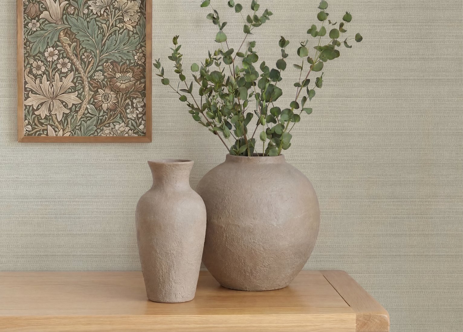 Arthouse Raffia Texture Neutral Wallpaper