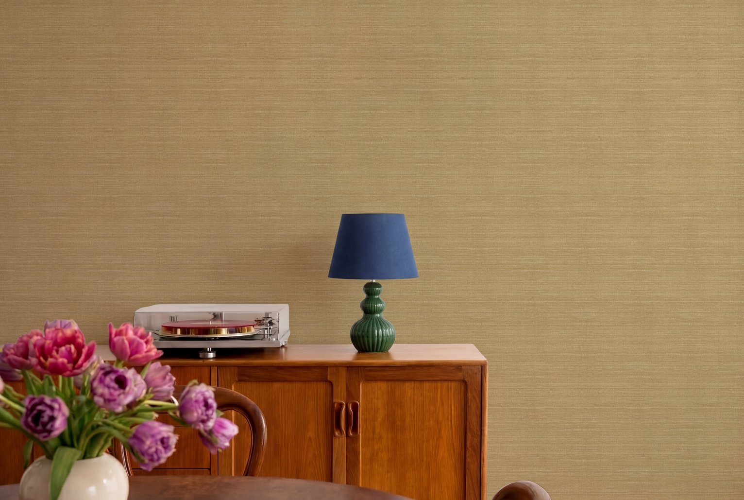 Arthouse Raffia Texture Rust Wallpaper