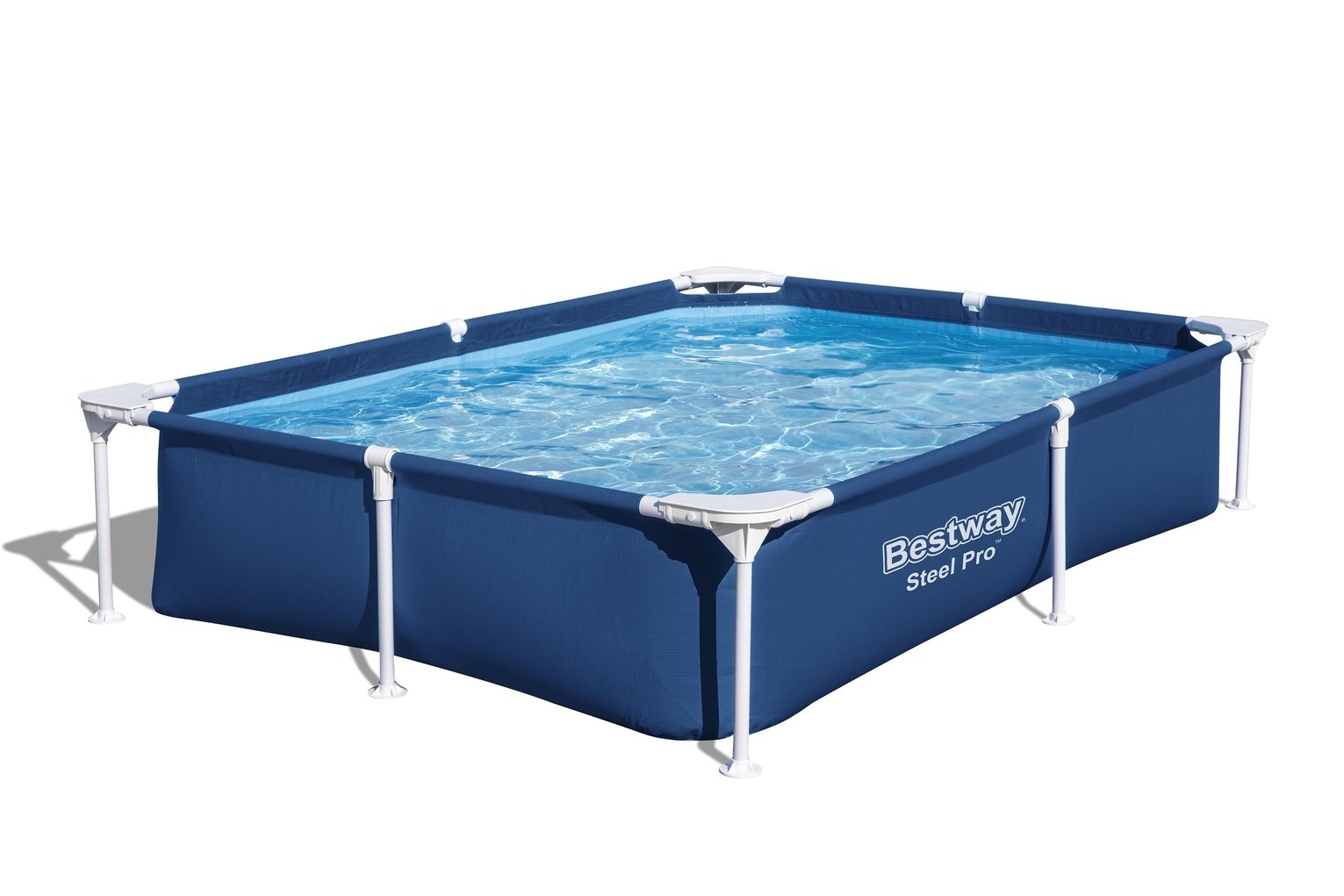 Bestway 7.25ft Steel Pro Large Paddling Pool - 1200L