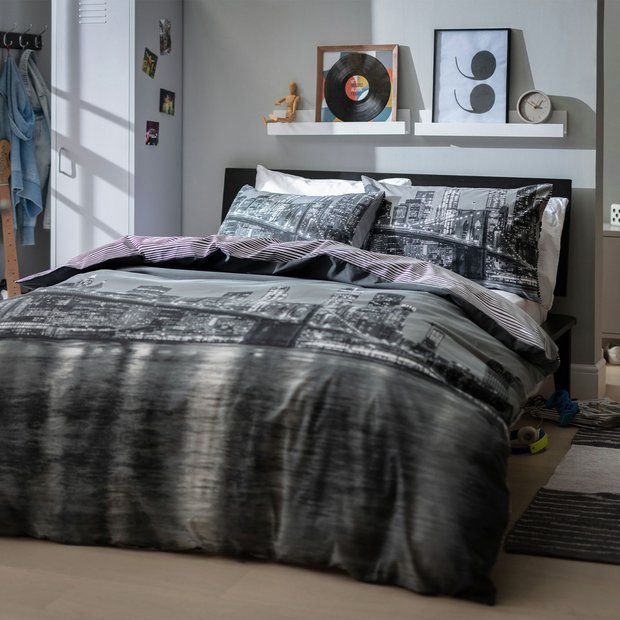 Buy Argos Home New York Bedding Set Double Duvet Cover Sets