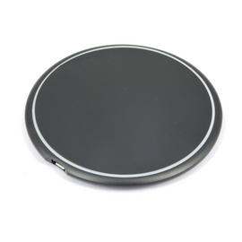 15W QI Enabled Wireless Charger Pad - Black
