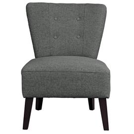 Habitat Delilah Fabric Cocktail Chair - Charcoal