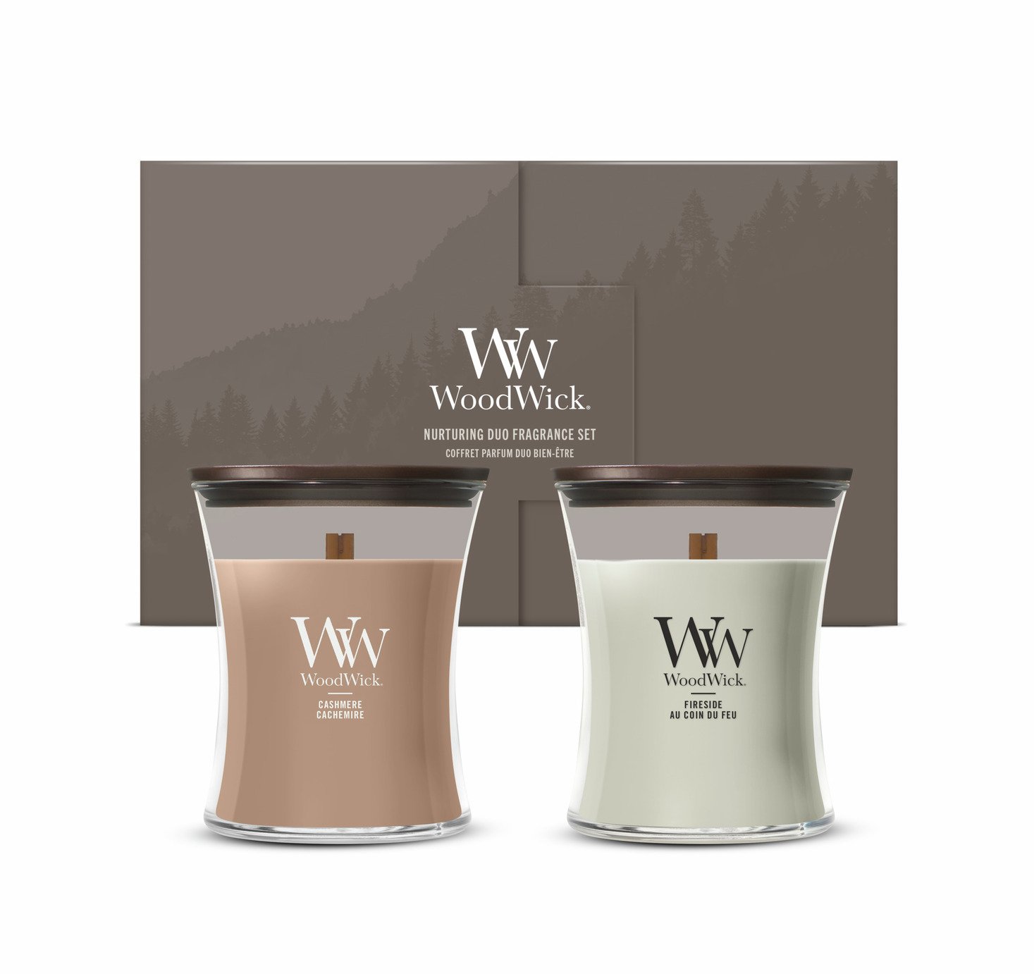 WoodWick Medium Pack of 2 Candle Gift Set