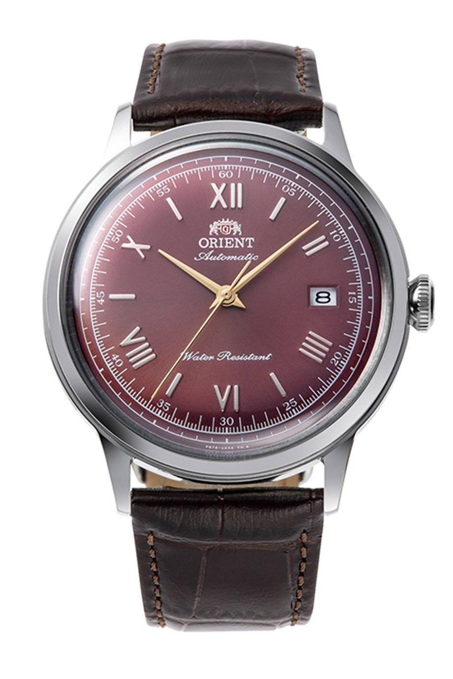Orient Bambino Men's Brown Leather Strap Watch
