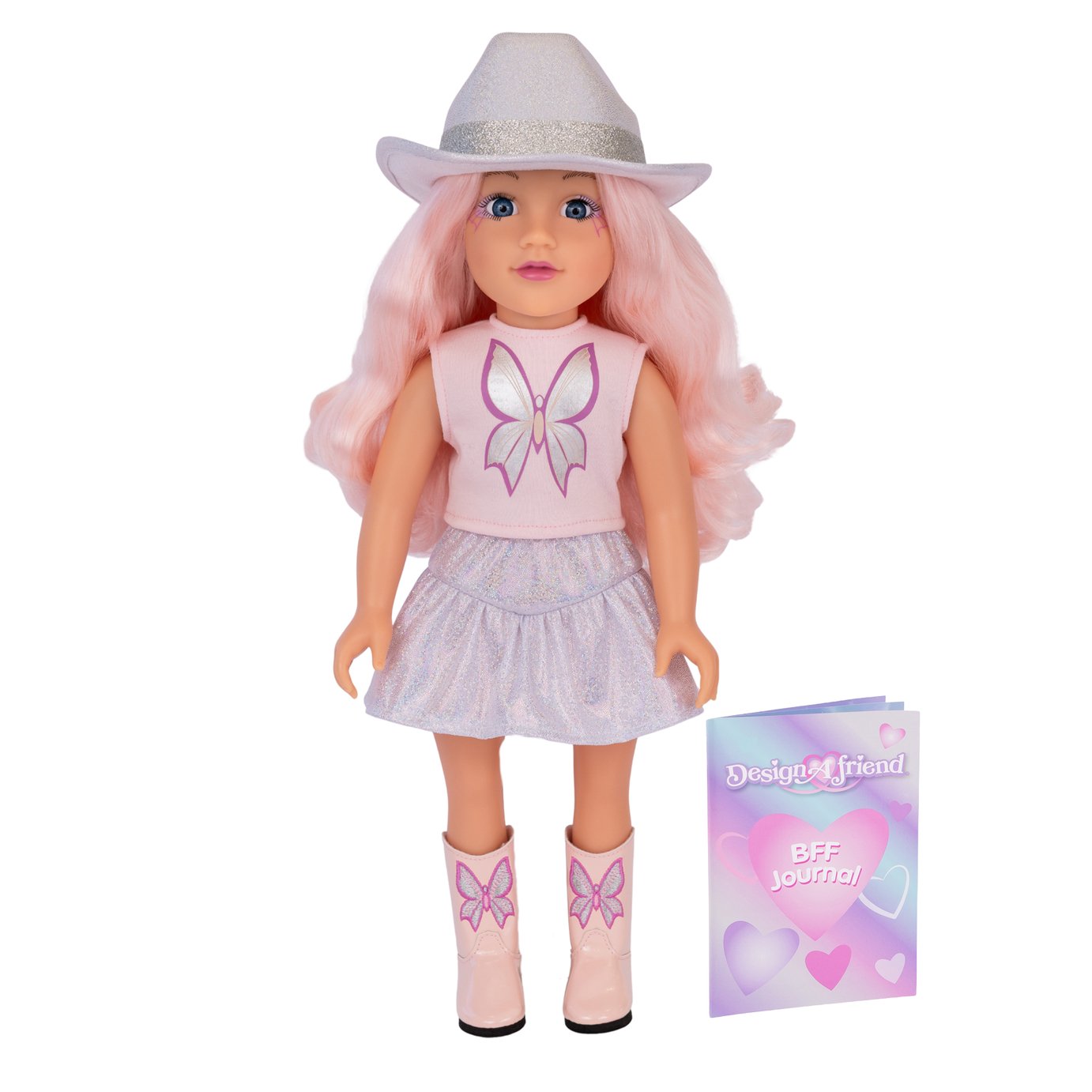 DesignAfriend Sabrina 18 Inch Fashion Doll