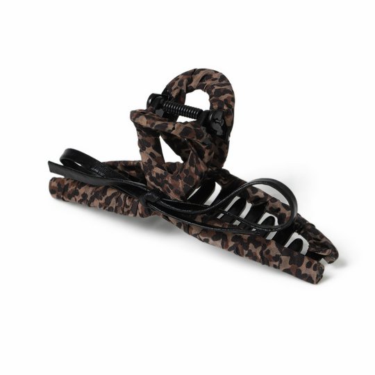 Freedom Leopard Bow Claw Clip
