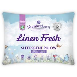 Slumberdown SleepScent – Medium Support Pillow – 1