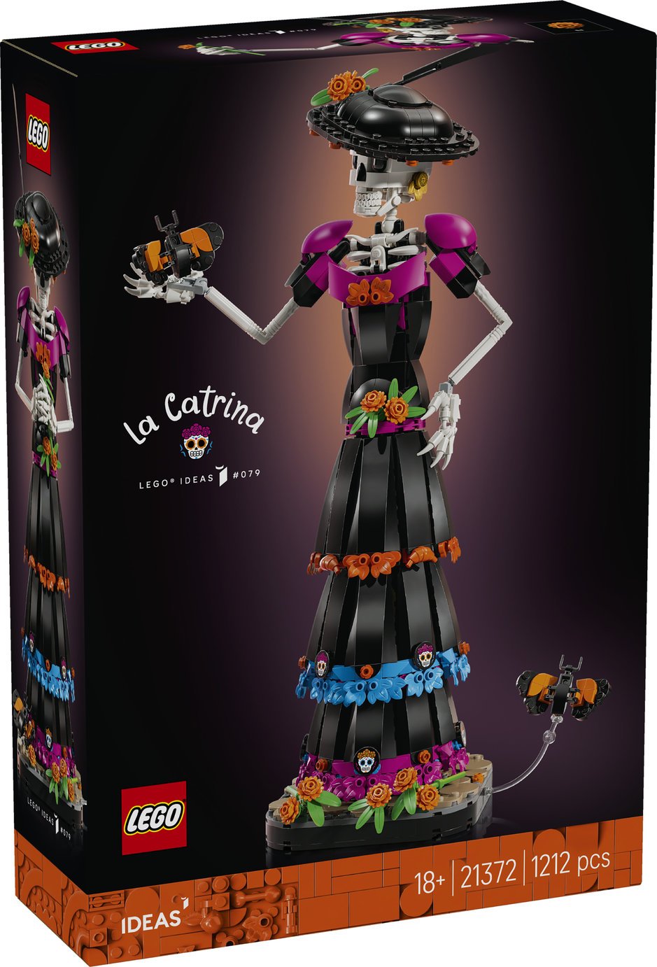 LEGO Ideas La Catrina Day of the Dead Decoration Building Set 21372 PREORDER