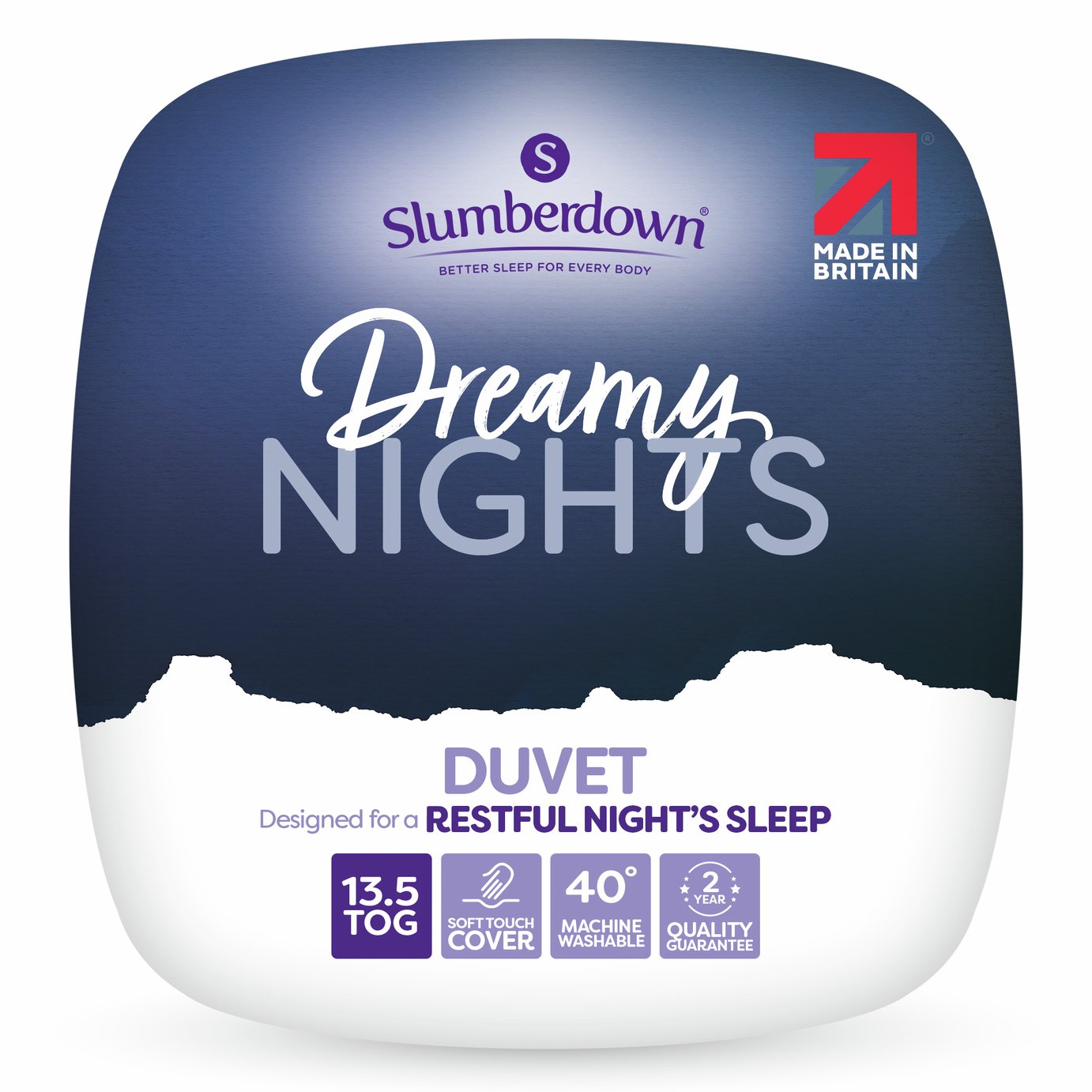 Slumberdown Dreamy Nights 13.5 Tog Duvet
